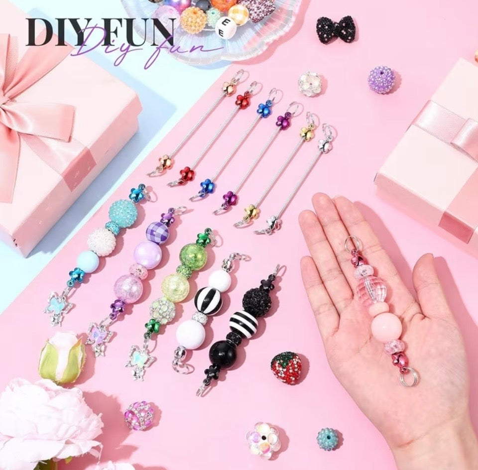 Keychain blanks for DIY rod keychains
