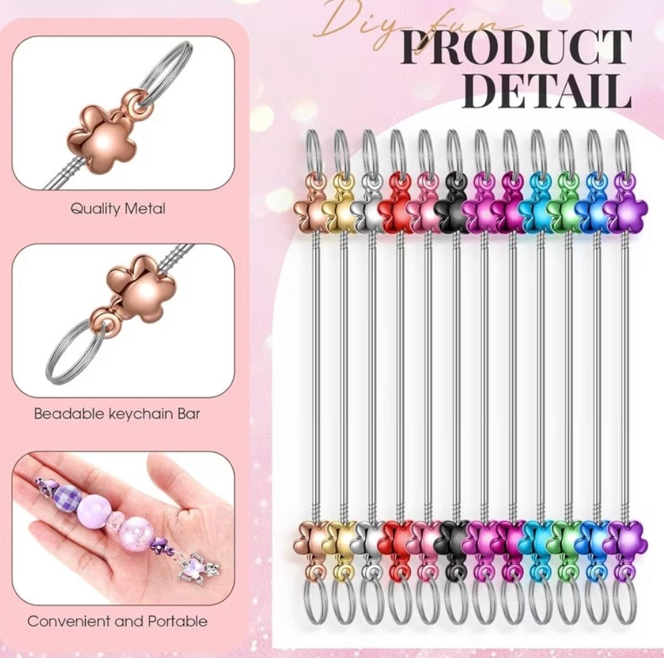 Keychain blanks for DIY rod keychains